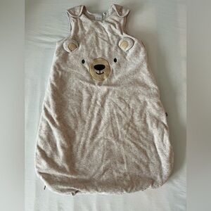 Snuggly Bear Sleep Sack for Kids - Cream